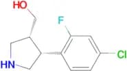 ((3R,4R)-4-(4-CHLORO-2-FLUOROPHENYL)PYRROLIDIN-3-YL)METHANOL