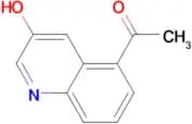 1-(3-HYDROXYQUINOLIN-5-YL)ETHANONE