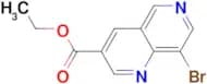 ETHYL 8-BROMO-1,6-NAPHTHYRIDINE-3-CARBOXYLATE