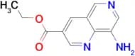 ETHYL 8-AMINO-1,6-NAPHTHYRIDINE-3-CARBOXYLATE