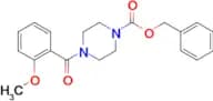 BENZYL 4-(2-METHOXYBENZOYL)PIPERAZINE-1-CARBOXYLATE