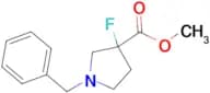 METHYL 1-BENZYL-3-FLUOROPYRROLIDINE-3-CARBOXYLATE