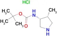 TERT-BUTYL ((3R,4R)-4-METHYLPYRROLIDIN-3-YL)CARBAMATE HCL