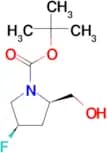 tert-Butyl (2R,4R)-4-fluoro-2-(hydroxymethyl)pyrrolidine-1-carboxylate