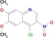 4-CHLORO-6,7-DIMETHOXY-3-NITROQUINOLINE