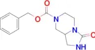 BENZYL 3-OXOHEXAHYDROIMIDAZO[1,5-A]PYRAZINE-7(1H)-CARBOXYLATE