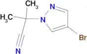 2-(4-BROMO-1H-PYRAZOL-1-YL)-2-METHYLPROPANENITRILE