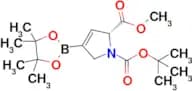 1-(TERT-BUTYL) 2-METHYL (R)-4-(4,4,5,5-TETRAMETHYL-1,3,2-DIOXABOROLAN-2-YL)-2,5-DIHYDRO-1H-PYRROLE…