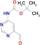 TERT-BUTYL (6-FORMYLPYRIMIDIN-4-YL)CARBAMATE
