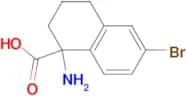 1-AMINO-6-BROMO-1,2,3,4-TETRAHYDRONAPHTHALENE-1-CARBOXYLIC ACID