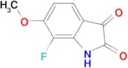7-FLUORO-6-METHOXYINDOLINE-2,3-DIONE