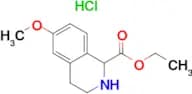 ETHYL 6-METHOXY-1,2,3,4-TETRAHYDROISOQUINOLINE-1-CARBOXYLATE HCL
