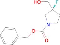 BENZYL (S)-3-FLUORO-3-(HYDROXYMETHYL)PYRROLIDINE-1-CARBOXYLATE