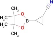 2-(4,4,5,5-TETRAMETHYL-1,3,2-DIOXABOROLAN-2-YL)CYCLOPROPANE-1-CARBONITRILE