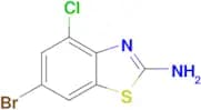 6-BROMO-4-CHLOROBENZO[D]THIAZOL-2-AMINE