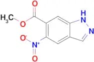 METHYL 5-NITRO-1H-INDAZOLE-6-CARBOXYLATE