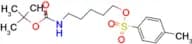 5-((TERT-BUTOXYCARBONYL)AMINO)PENTYL 4-METHYLBENZENESULFONATE