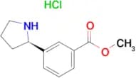 (R)-METHYL 3-(PYRROLIDIN-2-YL)BENZOATE HCL
