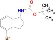 (R)-TERT-BUTYL (4-BROMO-2,3-DIHYDRO-1H-INDEN-1-YL)CARBAMATE