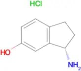 (S)-3-AMINO-2,3-DIHYDRO-1H-INDEN-5-OL HCL