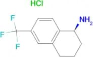 (S)-6-(TRIFLUOROMETHYL)-1,2,3,4-TETRAHYDRONAPHTHALEN-1-AMINE HCL