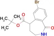 TERT-BUTYL 7-BROMO-1-OXO-2,3,4,5-TETRAHYDRO-1H-BENZO[C]AZEPINE-5-CARBOXYLATE
