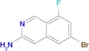 6-BROMO-8-FLUOROISOQUINOLIN-3-AMINE