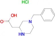 2-(4-BENZYLPIPERAZIN-2-YL)ACETIC ACID HCL