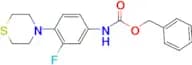 BENZYL (3-FLUORO-4-THIOMORPHOLINOPHENYL)CARBAMATE