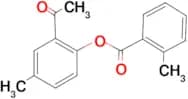 2-ACETYL-4-METHYLPHENYL 2-METHYLBENZOATE