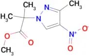 METHYL 2-METHYL-2-(3-METHYL-4-NITRO-1H-PYRAZOL-1-YL)PROPANOATE