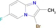 3-BROMO-6-FLUORO-2-METHYLIMIDAZO[1,2-A]PYRIDINE