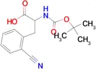 2-((TERT-BUTOXYCARBONYL)AMINO)-3-(2-CYANOPHENYL)PROPANOIC ACID