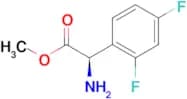 METHYL (2R)-2-AMINO-2-(2,4-DIFLUOROPHENYL)ACETATE
