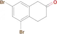 5,7-DIBROMO-2-TETRALONE