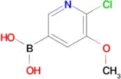 (6-CHLORO-5-METHOXYPYRIDIN-3-YL)BORONIC ACID