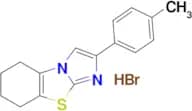 5,6,7,8-TETRAHYDRO-2-(4-METHYLPHENYL)-IMIDAZO[2,1-B]BENZOTHIAZOLE HYDROBROMIDE