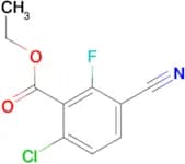 ETHYL 3-CYANO-6-CHLORO-2-FLUOROBENZOATE