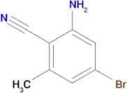 2-AMINO-4-BROMO-6-METHYLBENZONITRILE