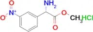 METHYL (S)-2-AMINO-2-(3-NITROPHENYL)ACETATE HCL