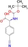 (S)-2-((TERT-BUTOXYCARBONYL)AMINO)-2-(4-CYANOPHENYL)ACETIC ACID