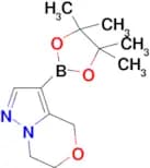 3-(4,4,5,5-TETRAMETHYL-1,3,2-DIOXABOROLAN-2-YL)-6,7-DIHYDRO-4H-PYRAZOLO[5,1-C][1,4]OXAZINE