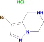 3-BROMO-4,5,6,7-TETRAHYDROPYRAZOLO[1,5-A]PYRAZINE HCL