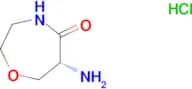 (R)-6-AMINO-1,4-OXAZEPAN-5-ONE HYDROCHLORIDE