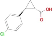 (1S,2S)-2-(4-CHLOROPHENYL)CYCLOPROPANE-1-CARBOXYLIC ACID