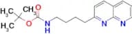 TERT-BUTYL (4-(1,8-NAPHTHYRIDIN-2-YL)BUTYL)CARBAMATE