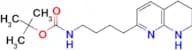 TERT-BUTYL (4-(5,6,7,8-TETRAHYDRO-1,8-NAPHTHYRIDIN-2-YL)BUTYL)CARBAMATE