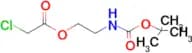 2-(TERT-BUTOXYCARBONYLAMINO)ETHYL 2-CHLOROACETATE