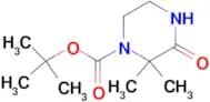 TERT-BUTYL 2,2-DIMETHYL-3-OXOPIPERAZINE-1-CARBOXYLATE