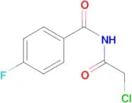 N-(2-CHLOROACETYL)-4-FLUOROBENZAMIDE
